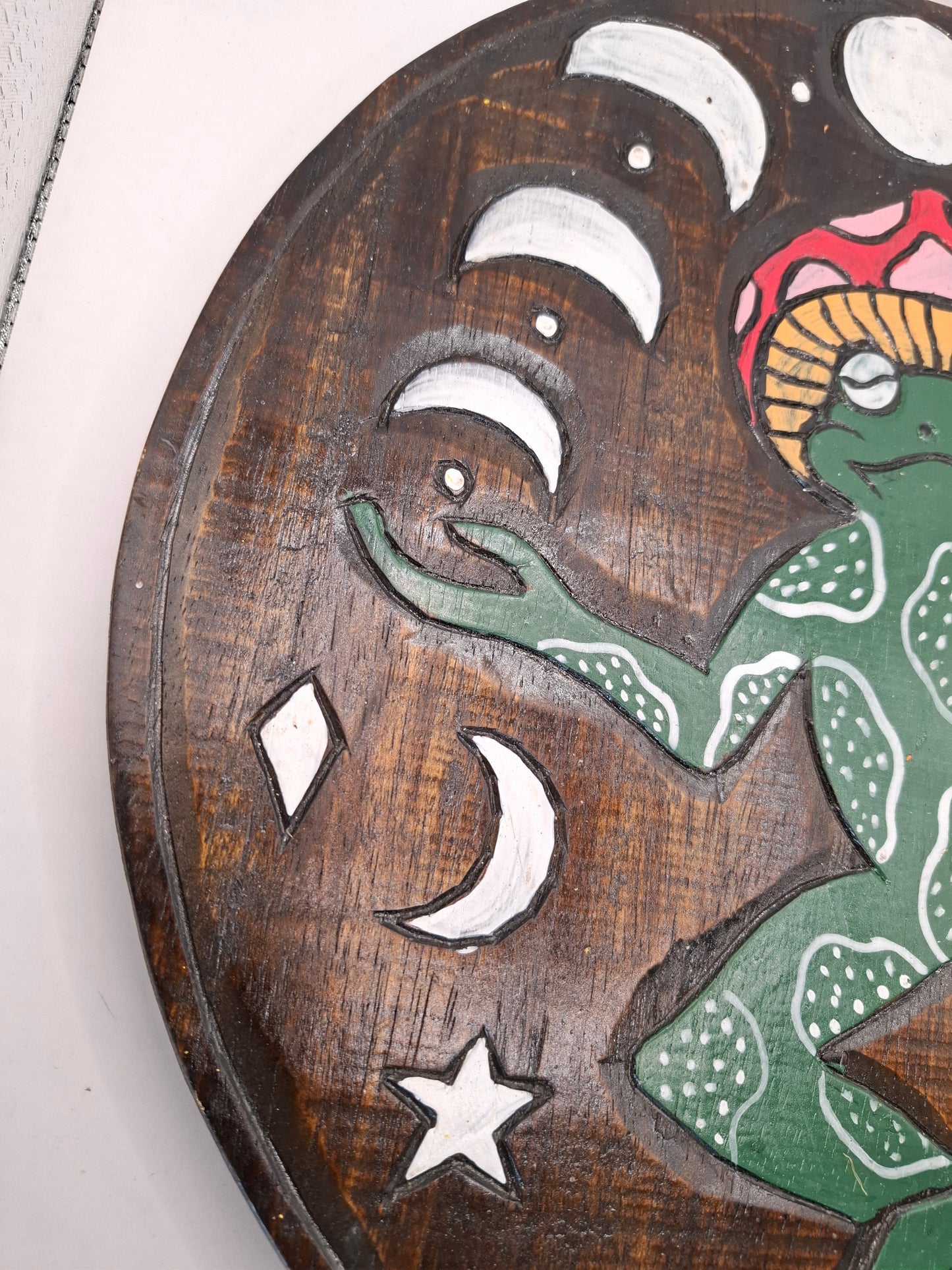 Chilled Out Frog Plaque