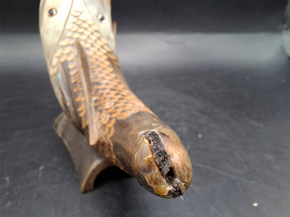Fish Horn Carving (UK Only)
