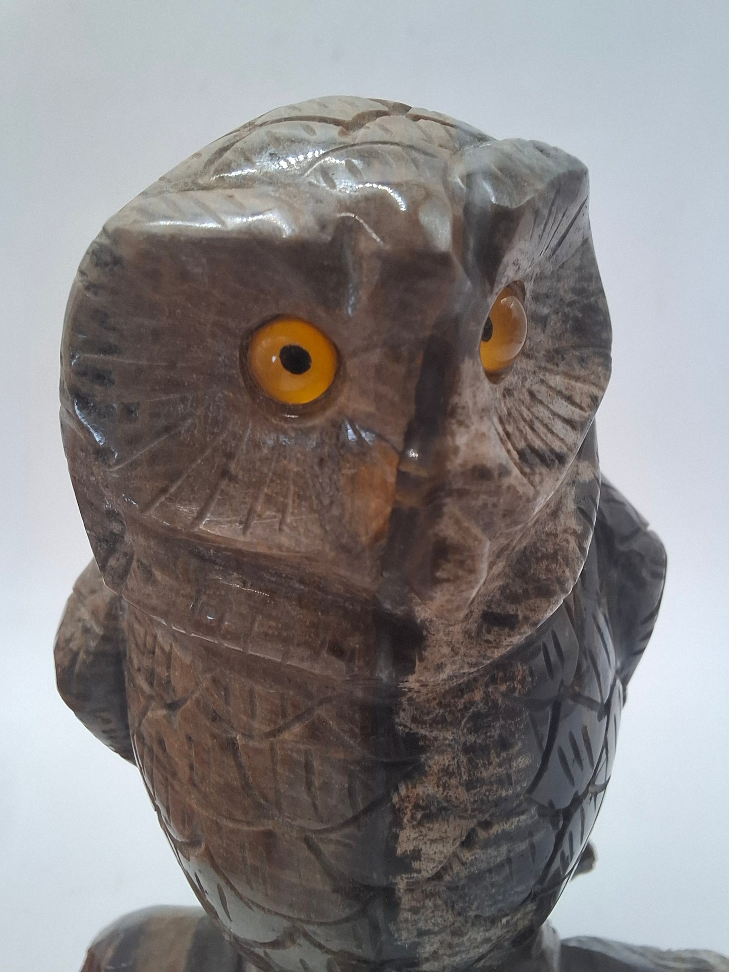 Dark Owl Carving