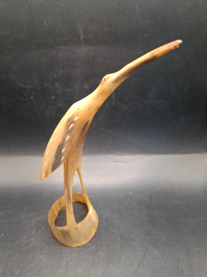 Bird Horn Carving (UK Only)