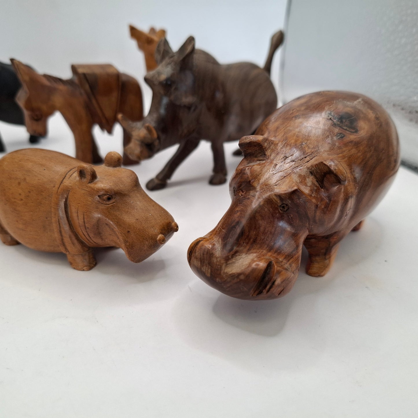 Wooden Animal Carvings
