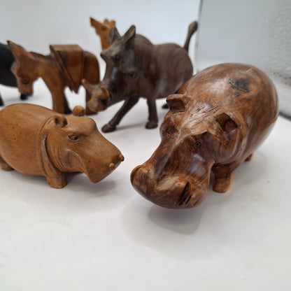 Wooden Animal Carvings