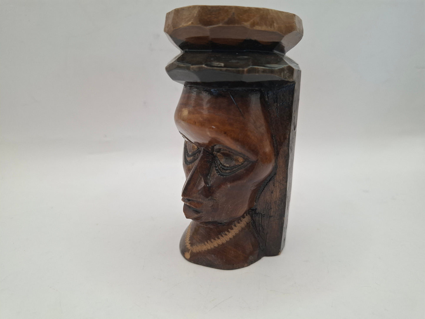 Carving Of A Guy's Head