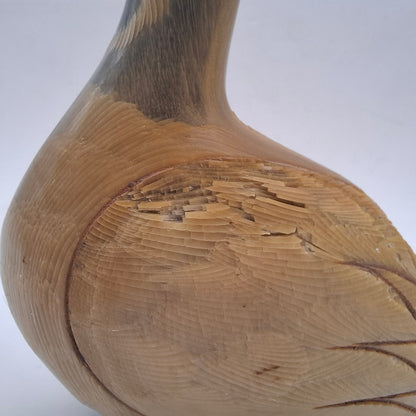 Horn Carving Of A Goose