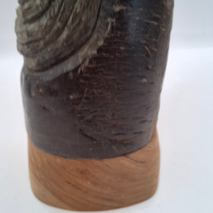 Wolf Horn Carving