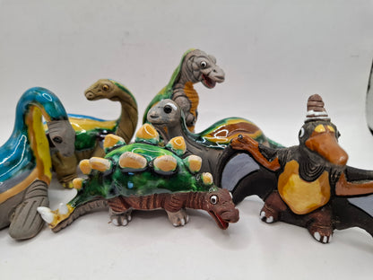 Peruvian Ceramic Dinosaurs LEPS