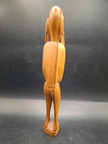 Defensive Wall Wood Carving