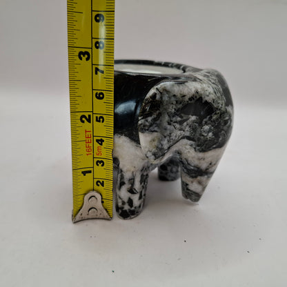 Carved Elephant Tealight Holder