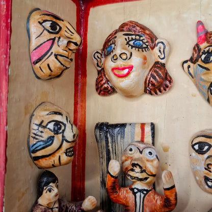 Mask Maker In A Cupboard