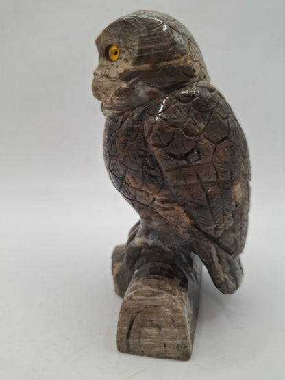 Dark Owl Carving