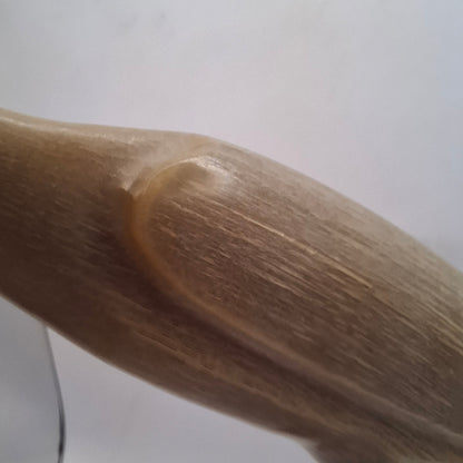 Horn Carved Into A Bird