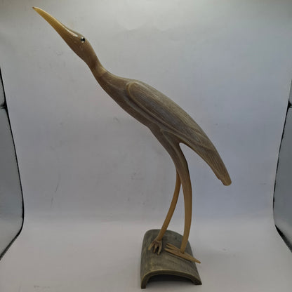 Horn Carved Into A Bird