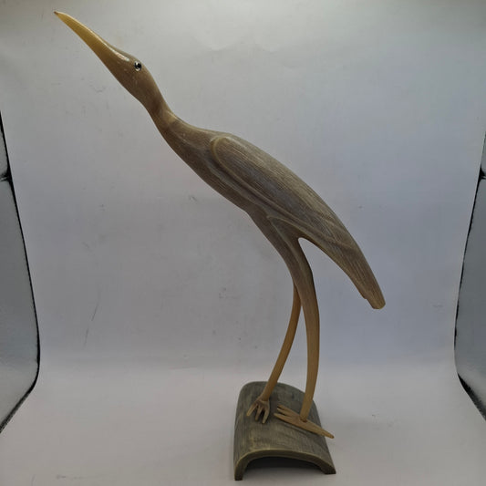 Horn Carved Into A Bird