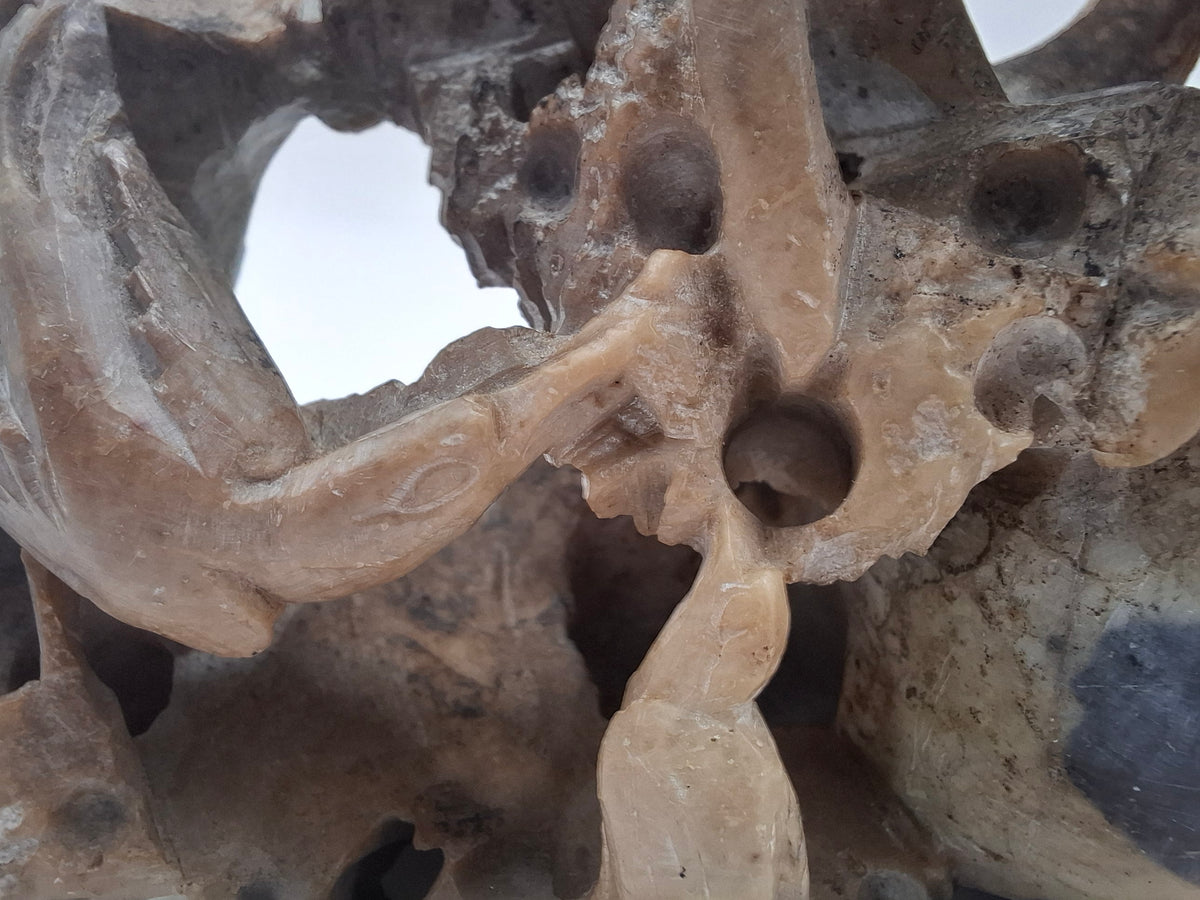 Big Soapstone Carving