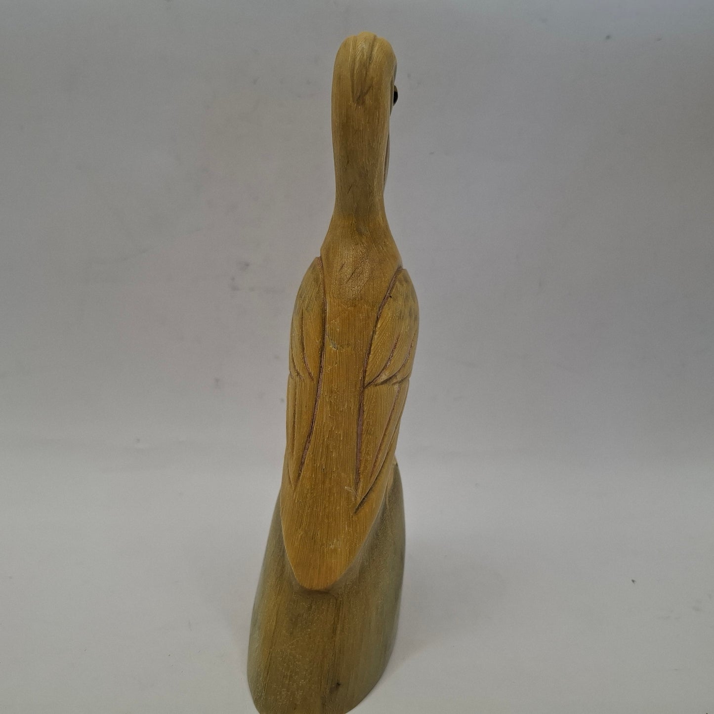 Horn Carving Of A Pelican