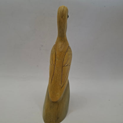 Horn Carving Of A Pelican