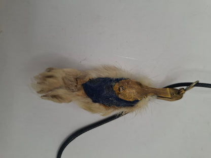 Antique feet necklace