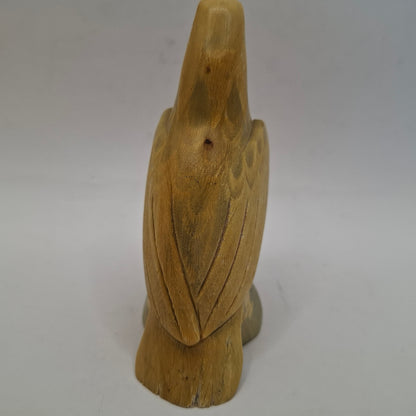 Horn Carving Of An Eagle