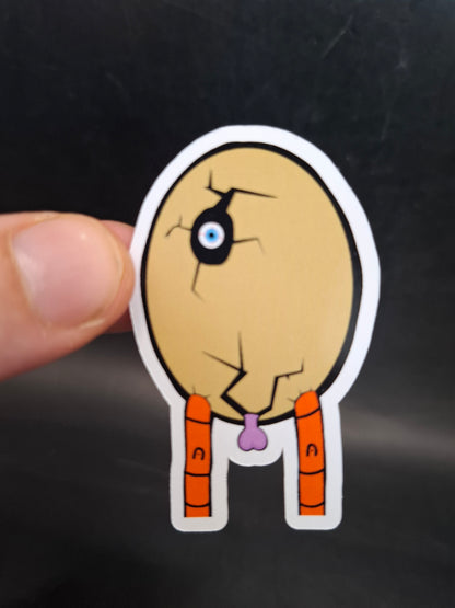 Egg Fella Sticker