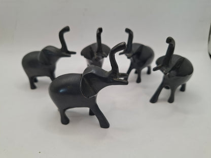 Metal Elephant Card Holders