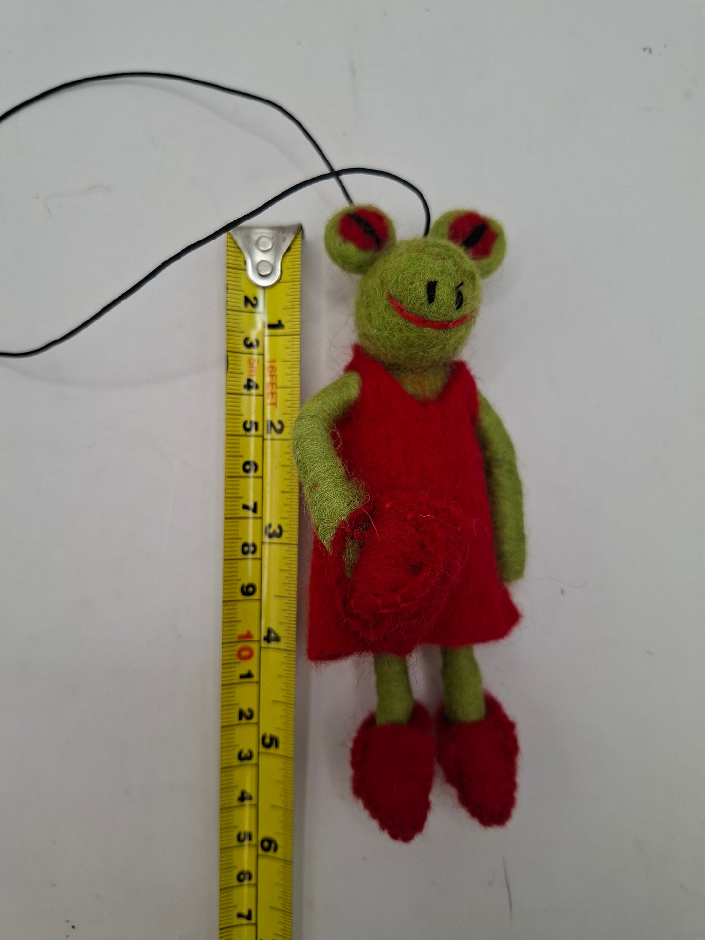 Dangly Frog In A Dress