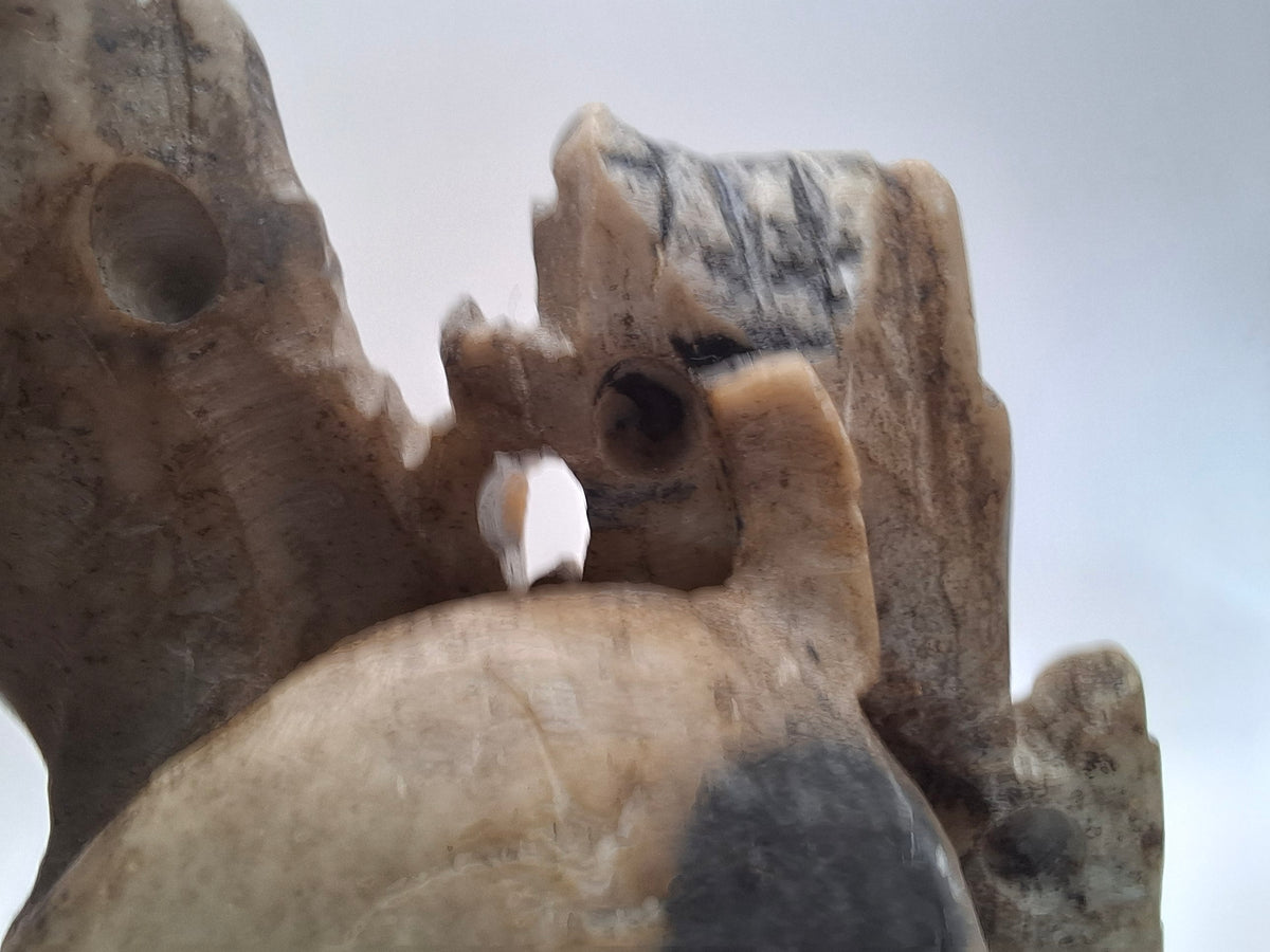 Big Soapstone Carving