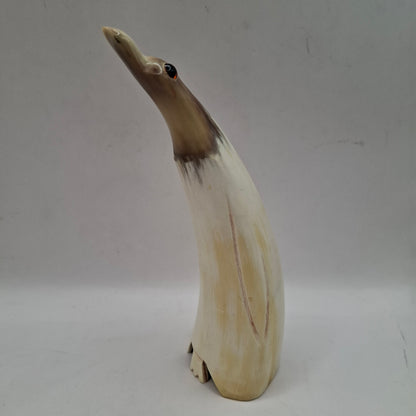 Taller Horn Carving Of a Bird (UK Only)