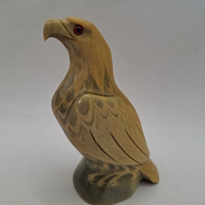 Horn Carving Of An Eagle