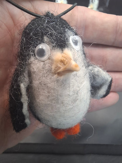 Dead Bird's Beak On A Penguin