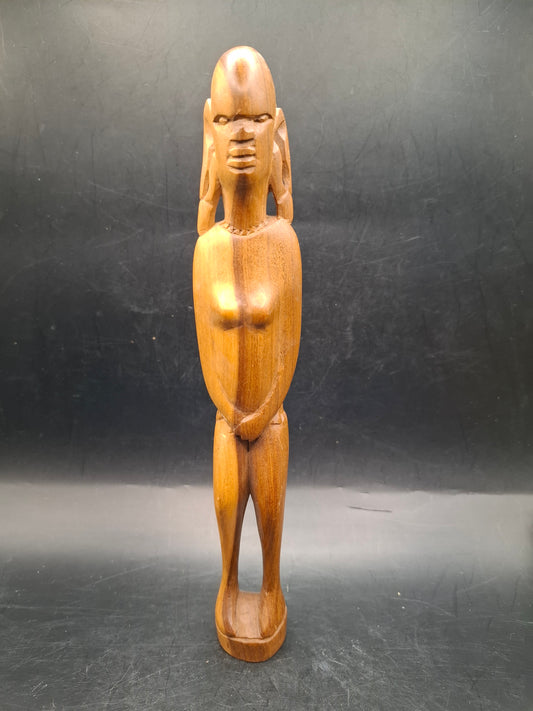 Defensive Wall Wood Carving