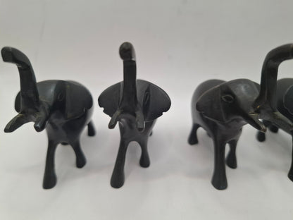 Metal Elephant Card Holders