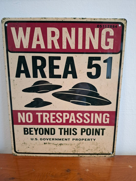 Area 51 Sign
