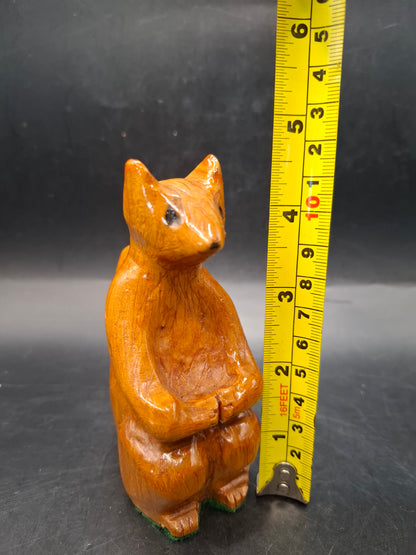Squirrel Carving