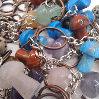 My Little Mushroom Keyring