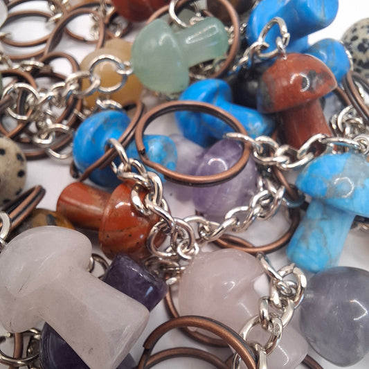 My Little Mushroom Keyring