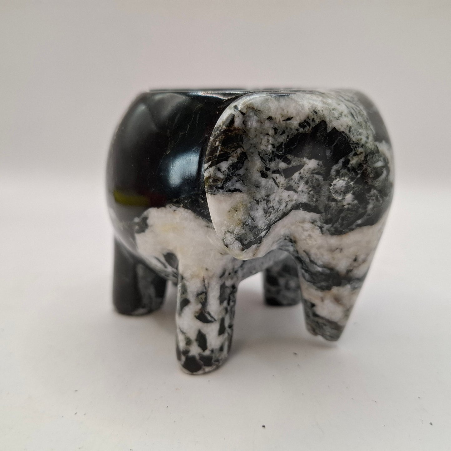 Carved Elephant Tealight Holder