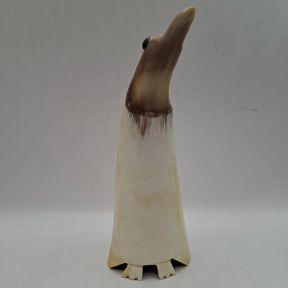 Taller Horn Carving Of a Bird (UK Only)