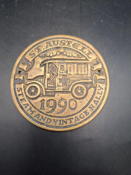 St Austell Steam Rally Plaque