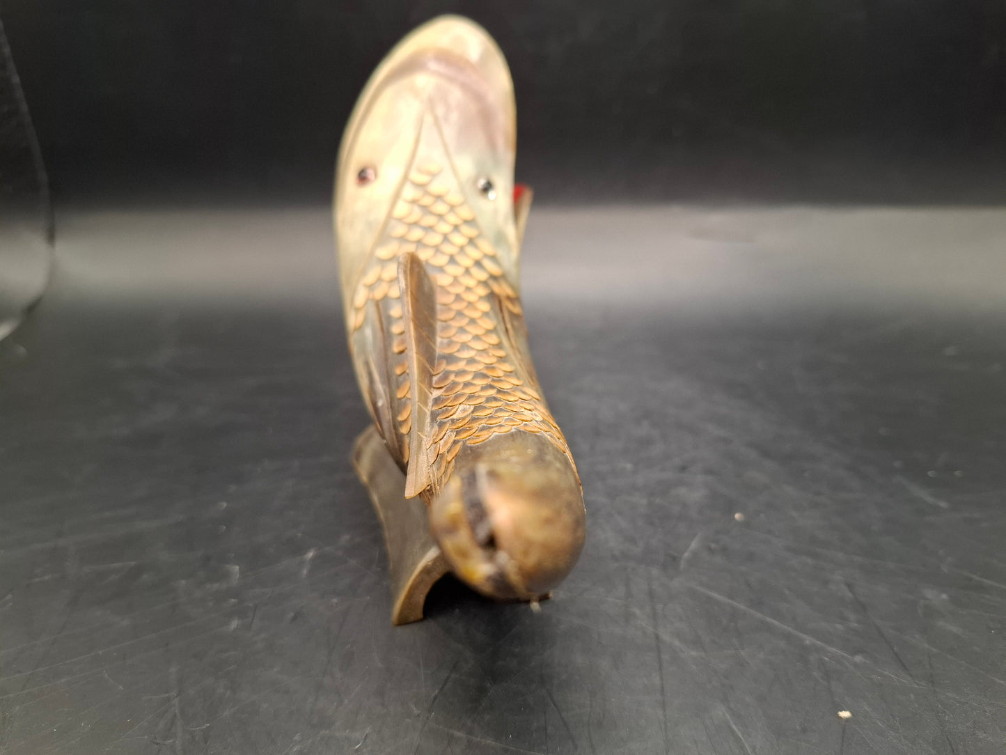 Fish Horn Carving (UK Only)