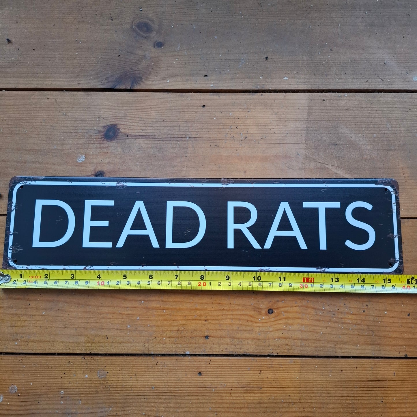 Dead Rats Sign