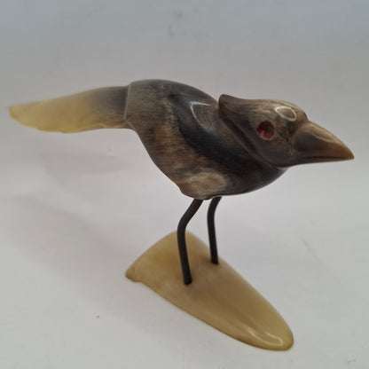 Horn Ornament of a Bird