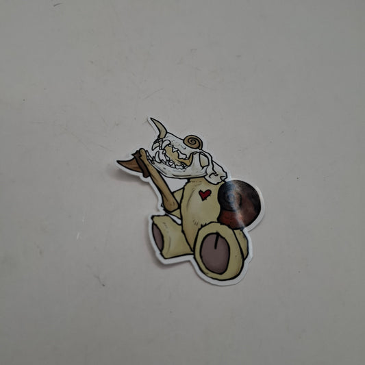 Deaddy Bear Sticker