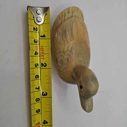 Horn Carving Of A Duck