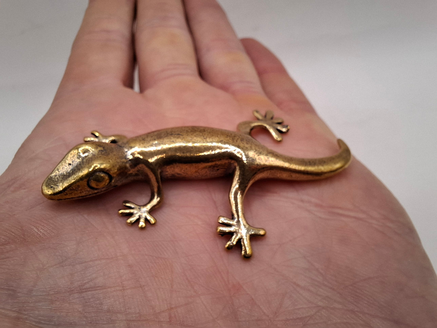 Lizard Made from Metal