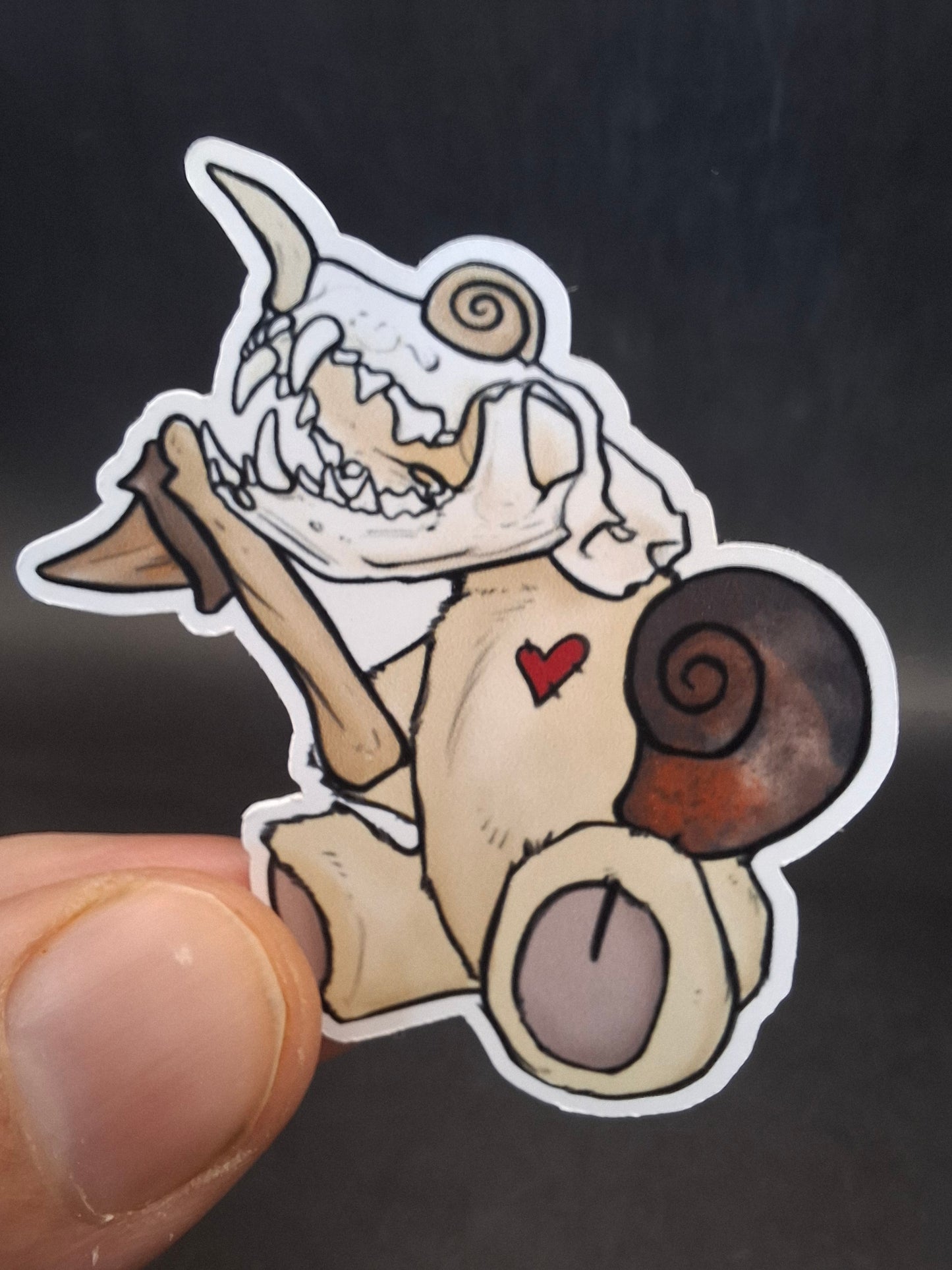 Deaddy Bear Sticker