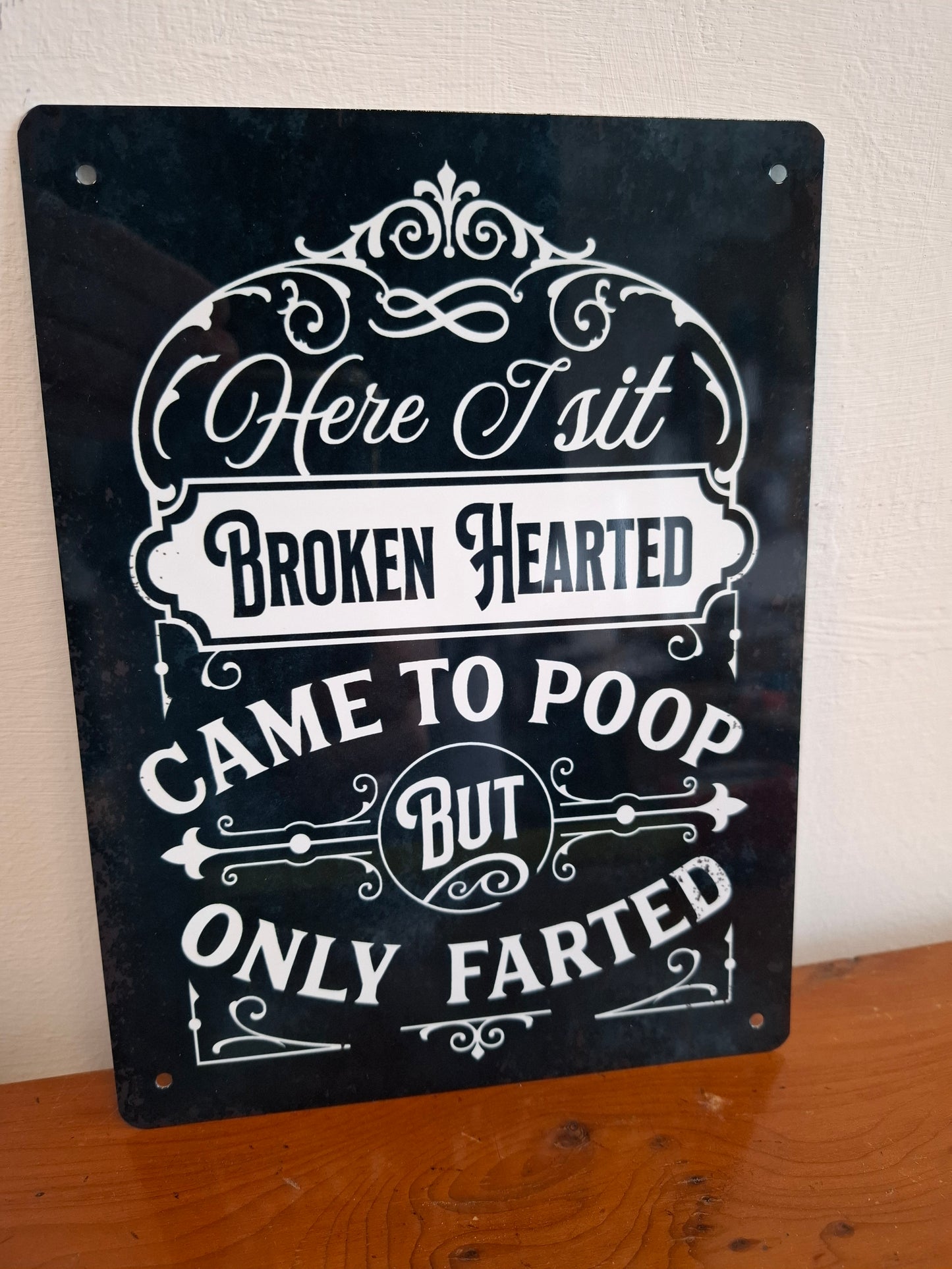 Came To Poop Sign