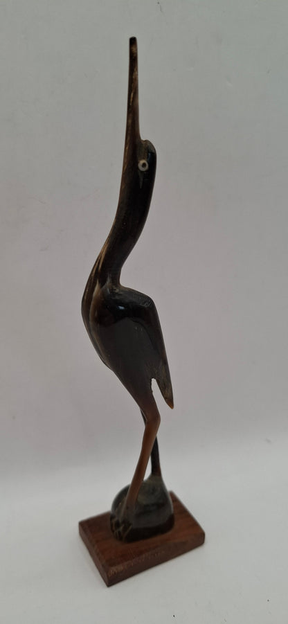 Skinny Bird Horn Carving (UK Only)