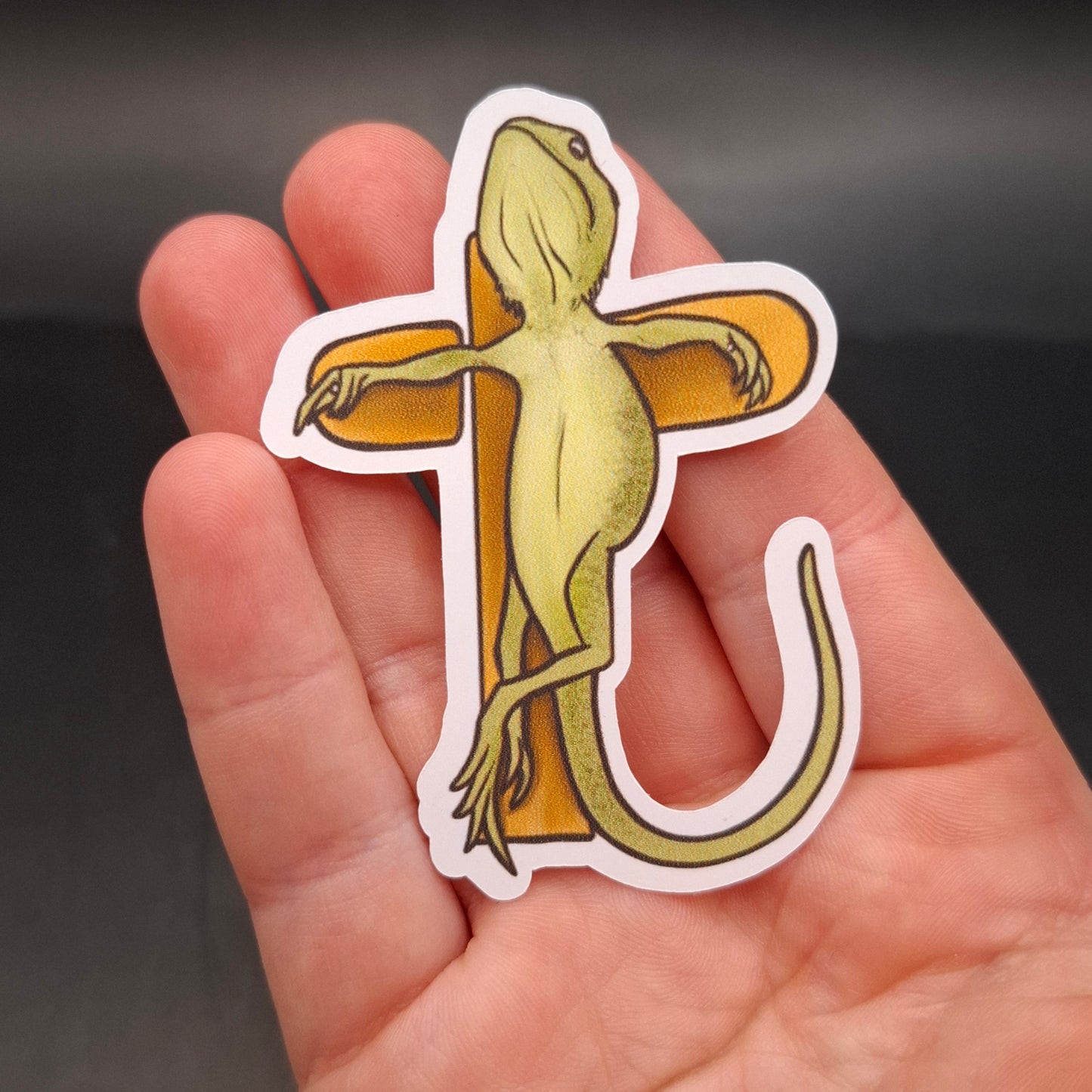 Jesus Lizard Sticker