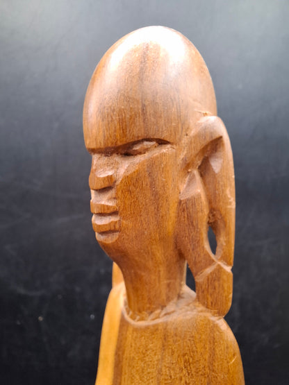 Defensive Wall Wood Carving