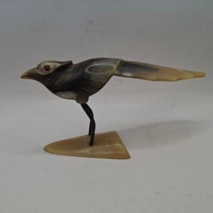 Horn Ornament of a Bird